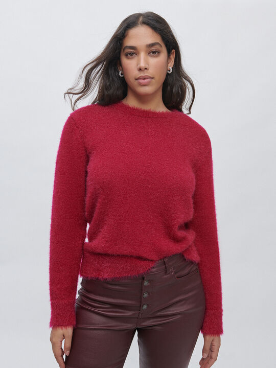 JERSEY CUELLO REDONDO Fucsia image number null
