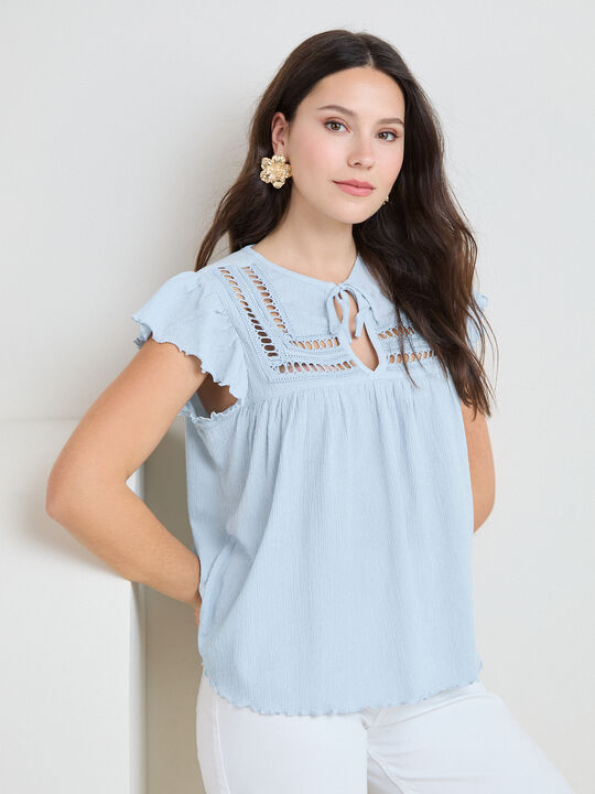 CAMISETA FORNITURA PECHERA Azul Bebe image number null