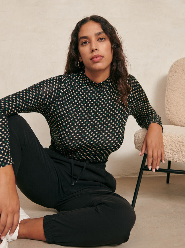 Pantalón jogger Negro