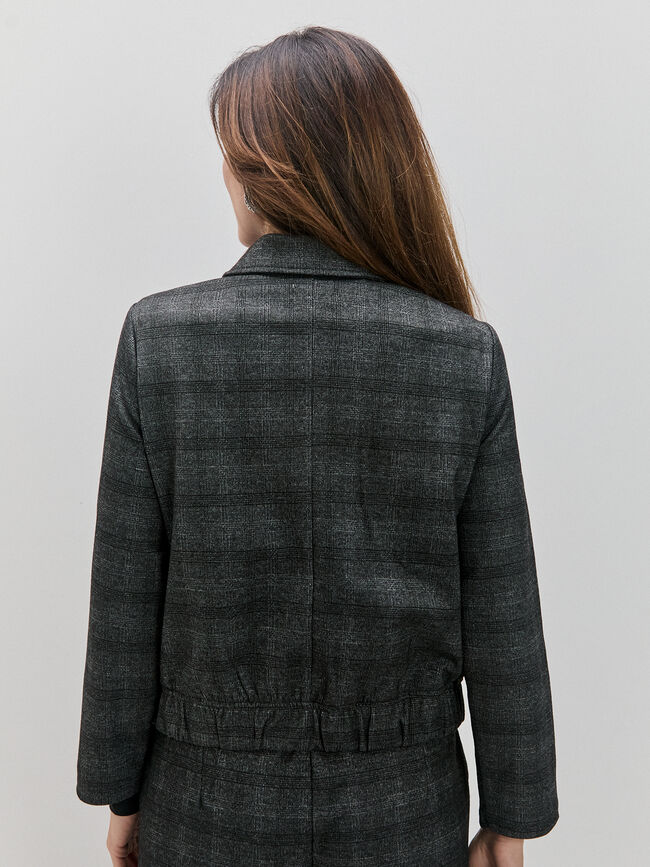 CHAQUETA CUADROS Estampado 1