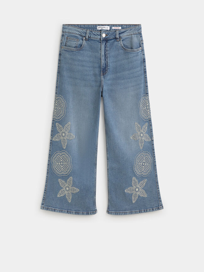 VAQUERO BORDADO Mid Blue Wash