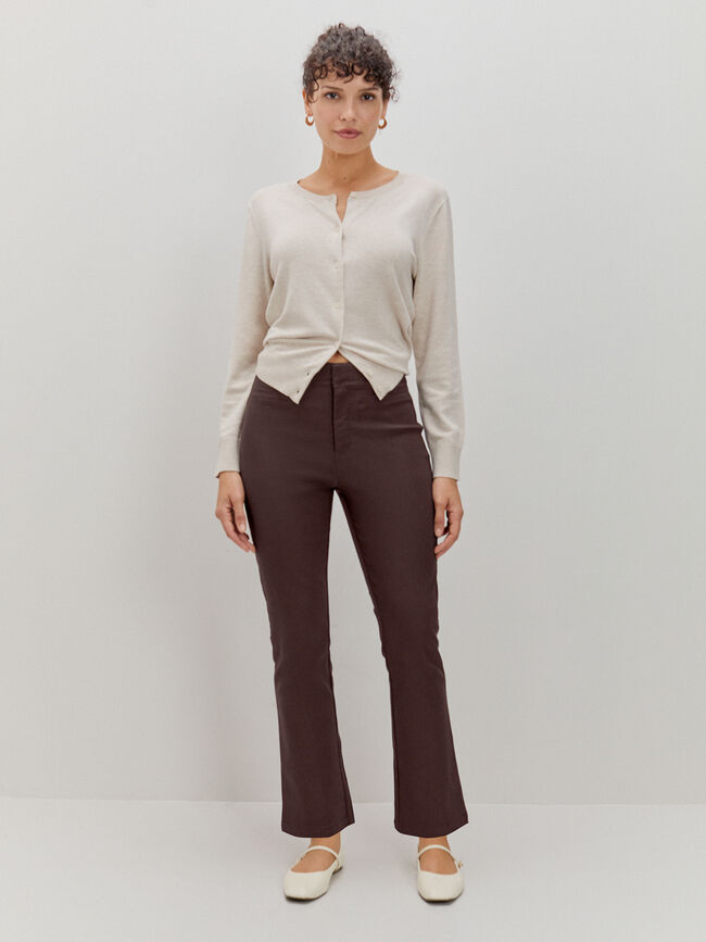 PANTALÓN BENGALINA Marron Oscuro