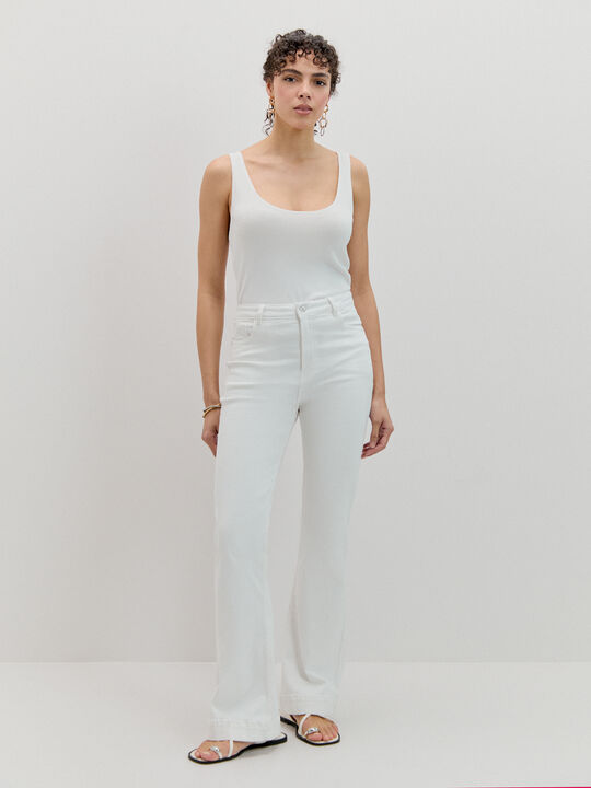 ACAMPANADO VAQUERO LARGO Blanco Optico image number null