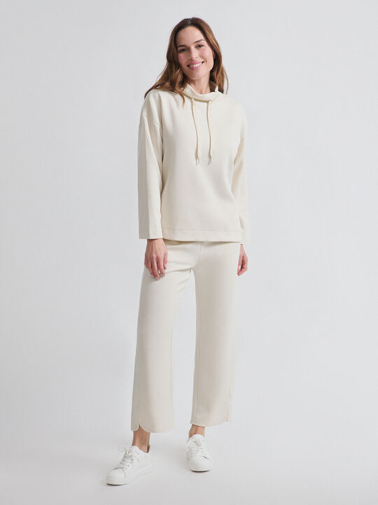 PANTALON NERVIOS BLANCO ROTO image number null