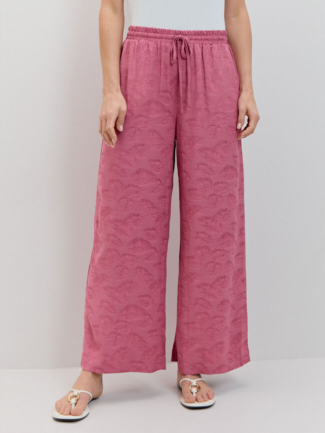 PANTAL&Oacute;N JACQUARD Maquillaje Oscu