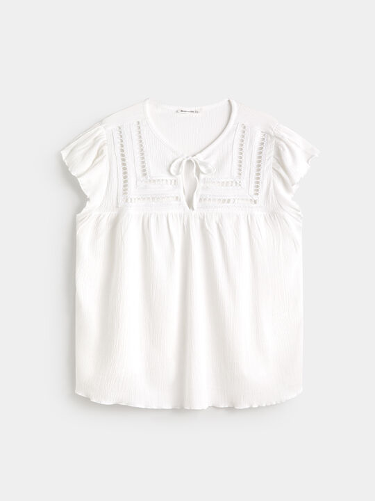 CAMISETA FORNITURA PECHERA Blanco Optico image number null