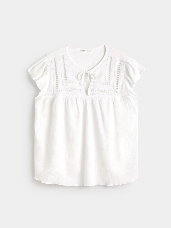 CAMISETA FORNITURA PECHERA Blanco Optico