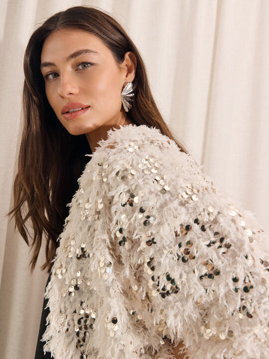 CHAQUETA PLUMA Crudo image number null