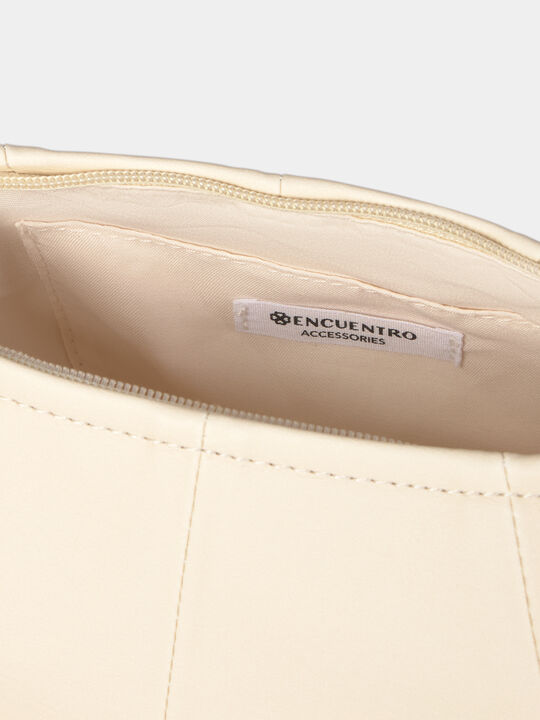 BOLSO BANDOLERA CORTES Beige image number null