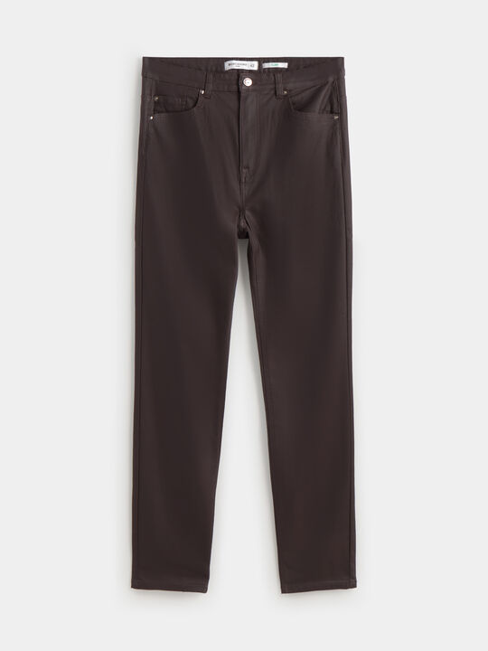 PITILLO ENCERADO CONFORT Marron Oscuro image number null