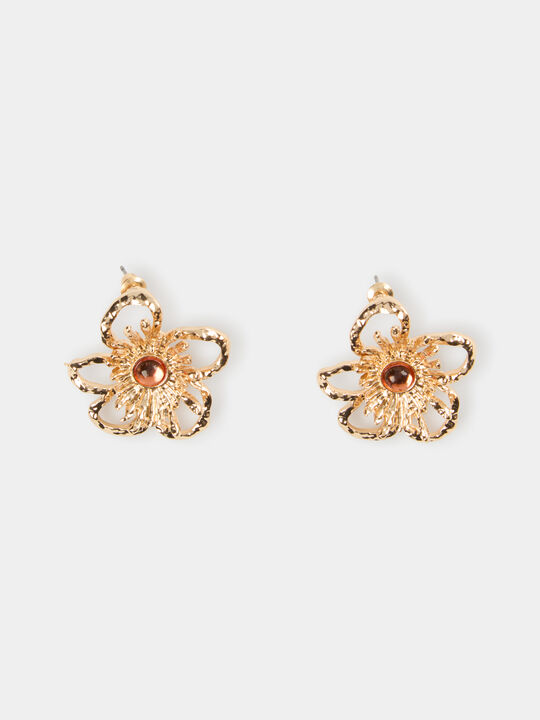 PENDIENTES FLOR Oro image number null