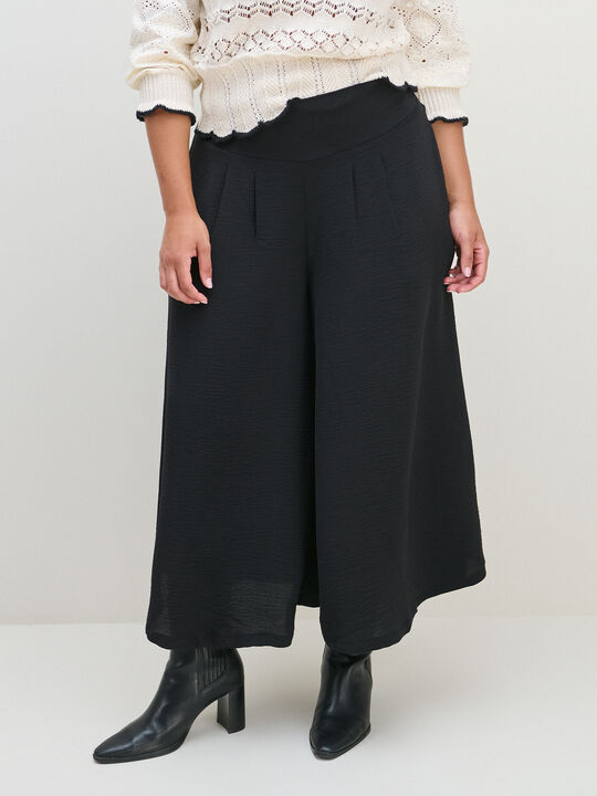 FALDA PANTAL&Oacute;N Negro image number null