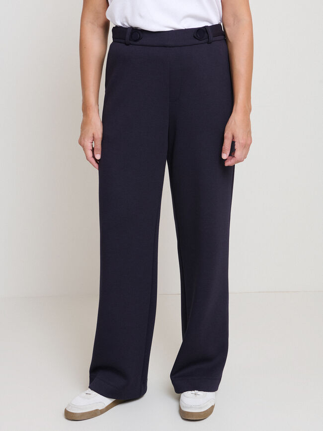 PANTALON VESTIR DETALLE Azul Marino