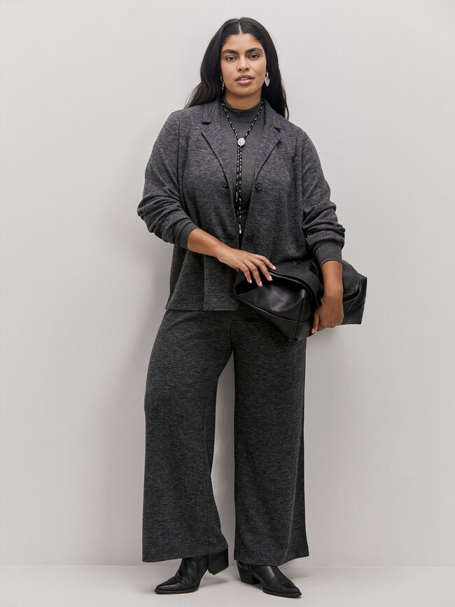 PANTALON LANOSO Gris Oscuro 2