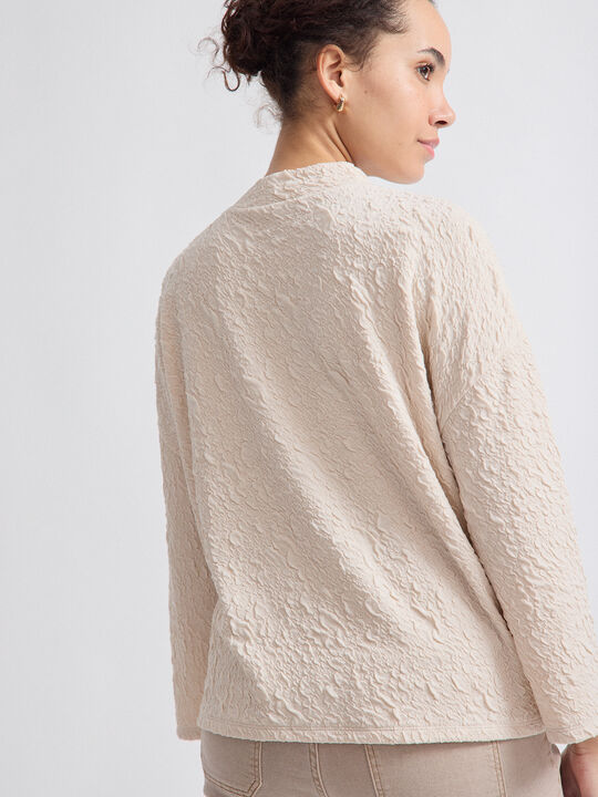 SUDADERA TEXTURA Crudo image number null