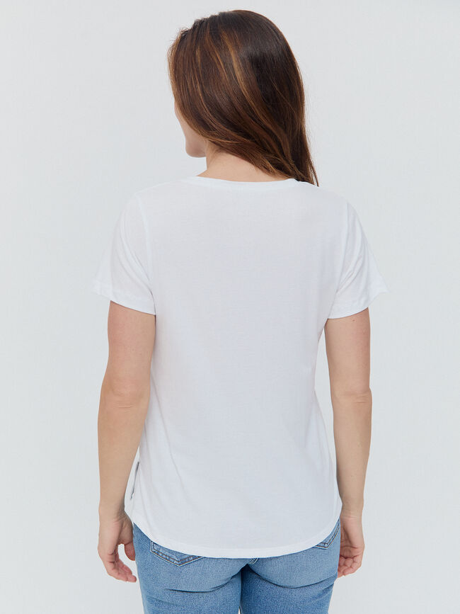 CAMISETA POSICIONAL SELLOS Blanco Optico