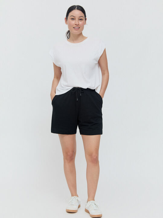 SHORT FELPA Negro image number null