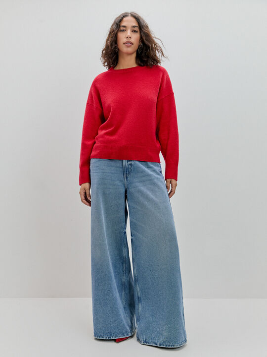 JERSEY CUELLO REDONDO Rojo image number null