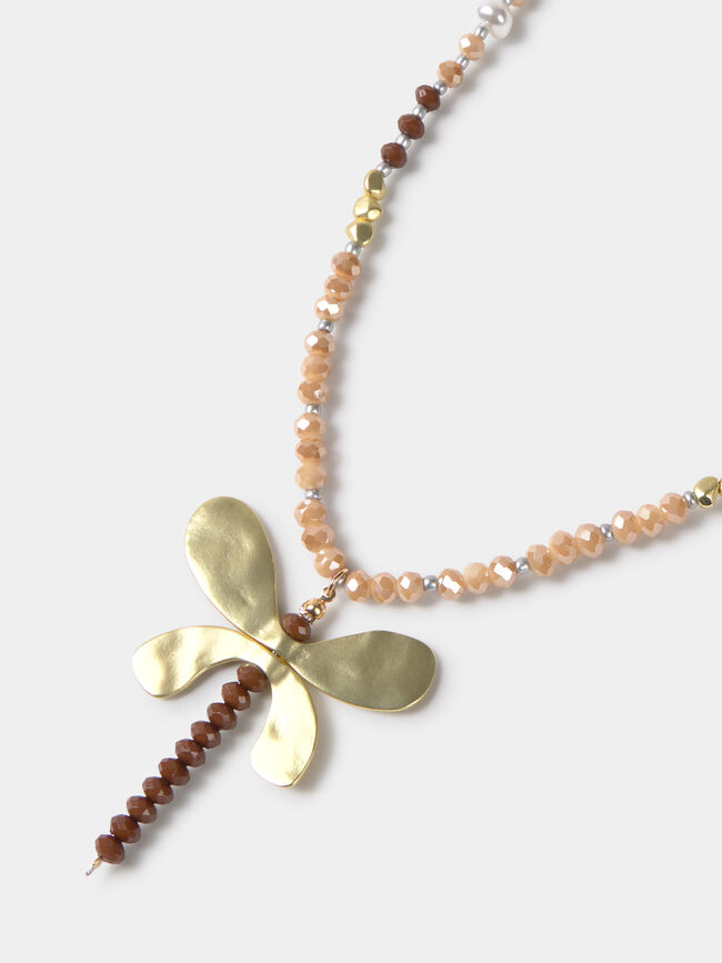 COLLAR DETALLE LIBELULA Oro