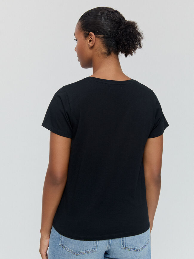 CAMISETA POSICIONAL MANDALA Negro