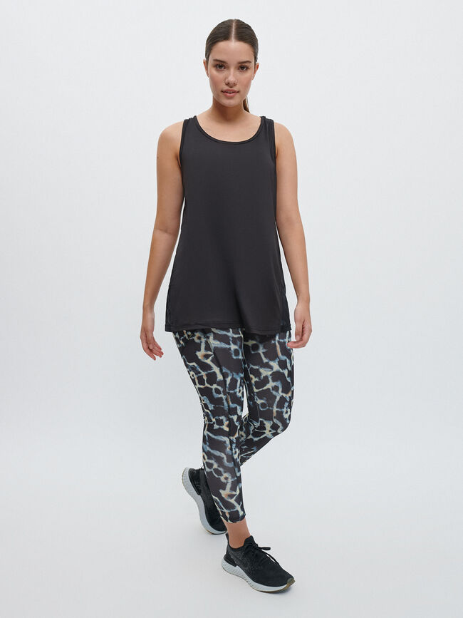 TOP DEPORTIVO MESH Negro