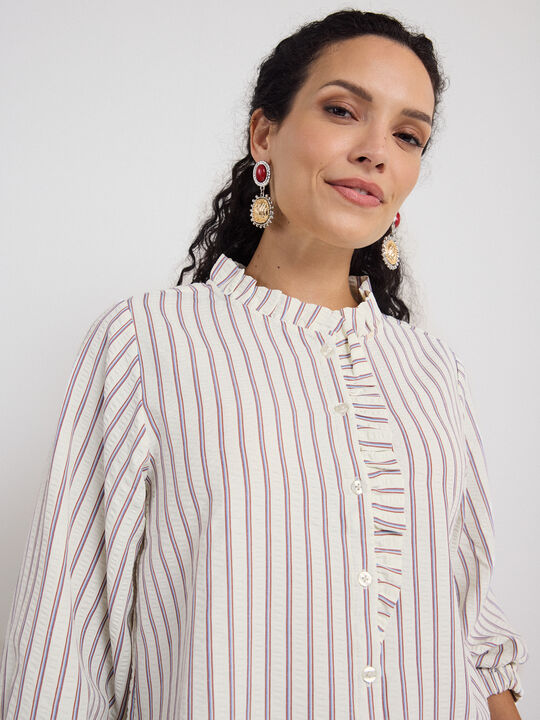 CAMISA VOLANTE Crudo image number null