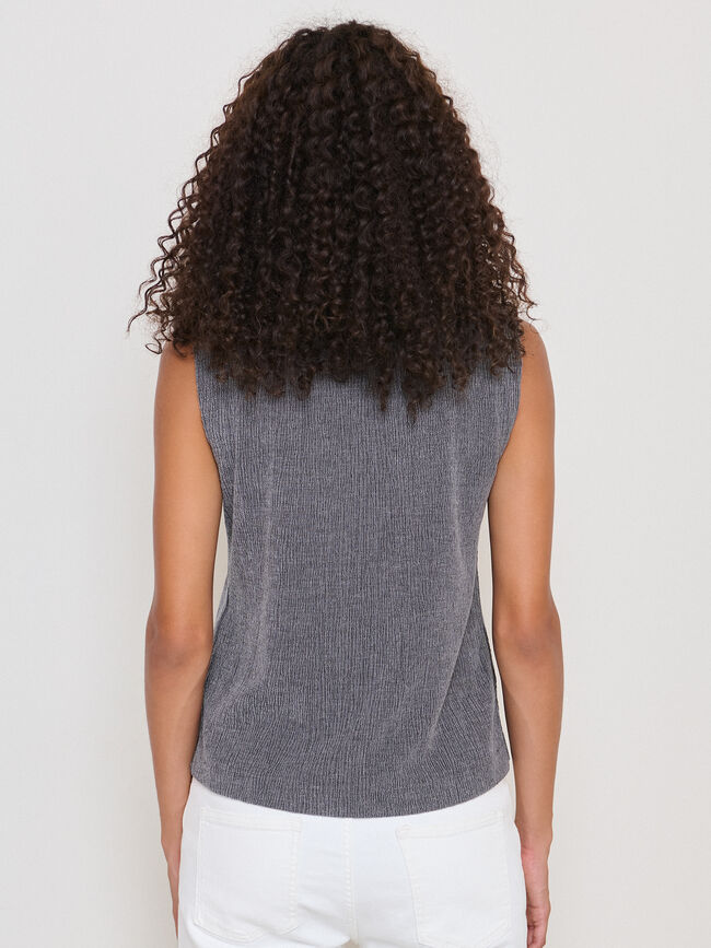 TOP DETALLE TEJIDO gris vigore med