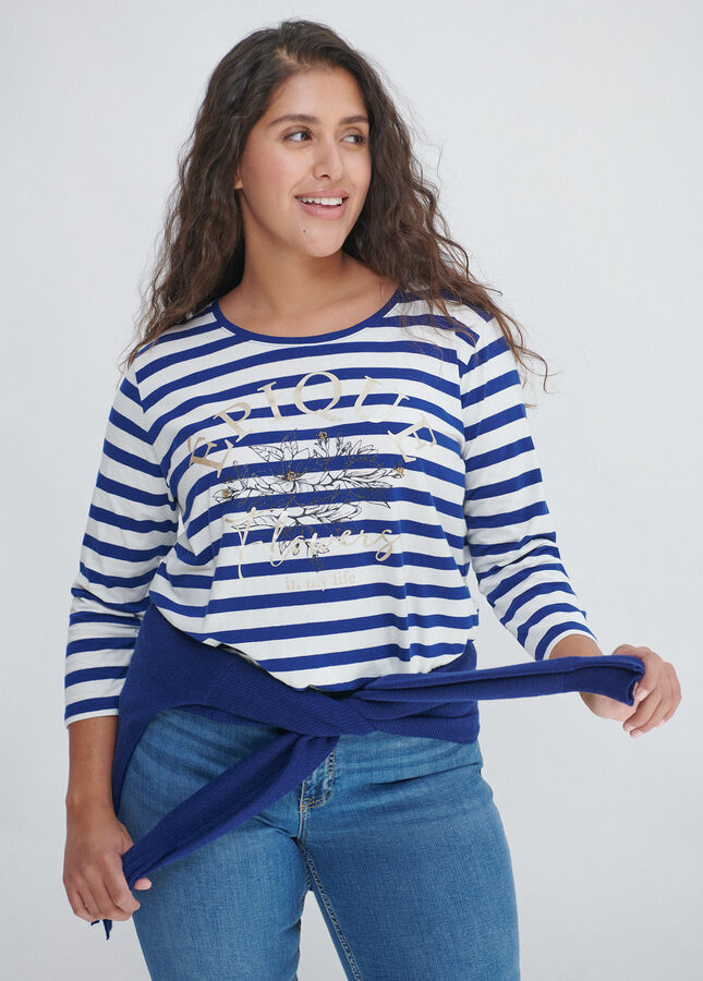 CAMISETA ALGODÓN RAYAS Rayas 1