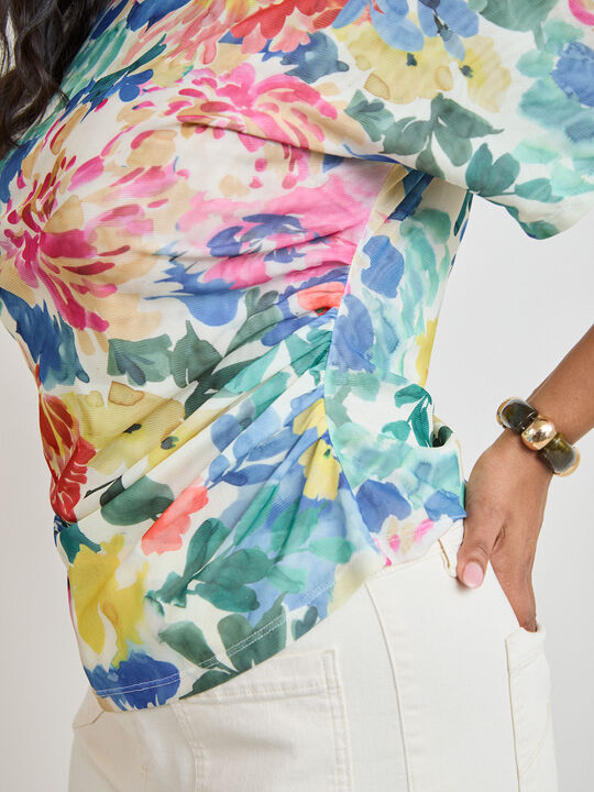 CAMISETA BBC TUL CUERPO FRUNCIDO Crudo image number null