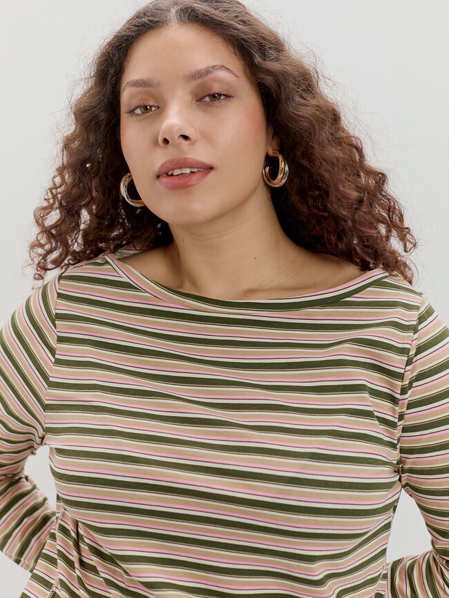 CAMISETA MANGA LARGA Rayas 2