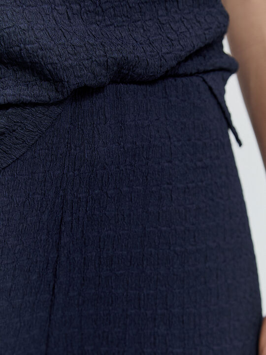 PANTALON TEXTURA Azul Marino image number null