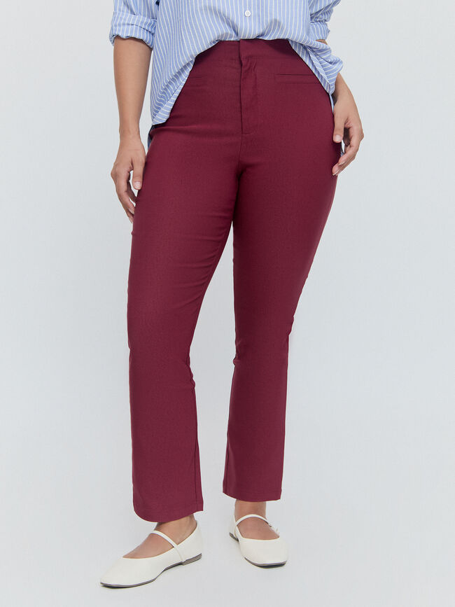 PANTALÓN BENGALINA Burdeos