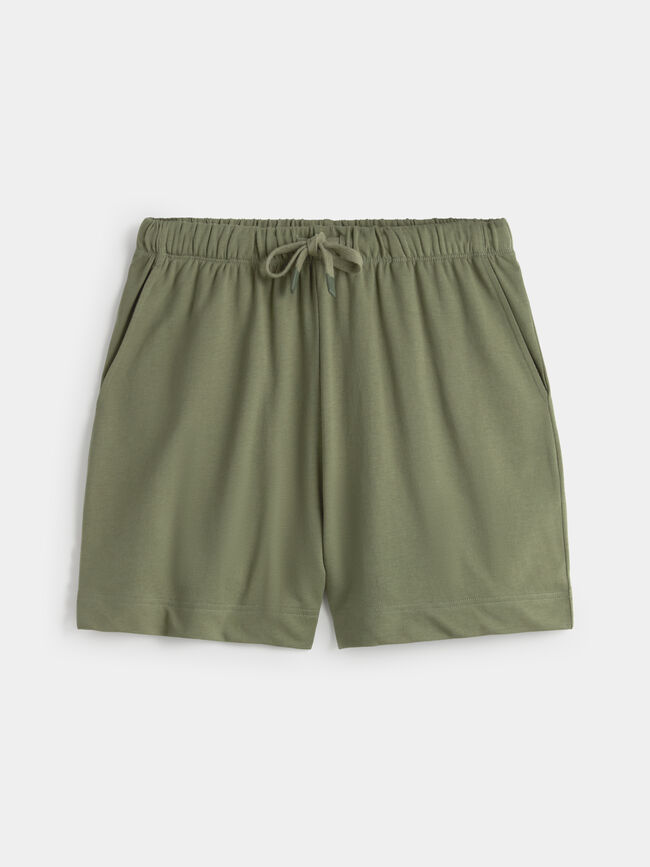 SHORT FELPA Kaki