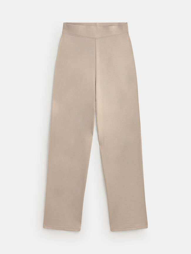PANTALON RECTO Vison Claro