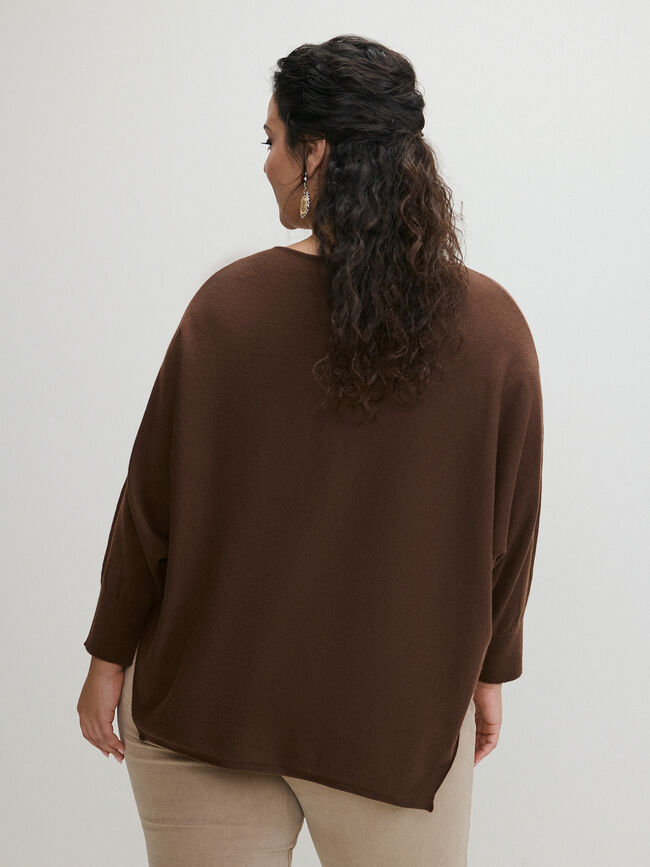 JERSEY PU&Ntilde;O Marron Oscuro