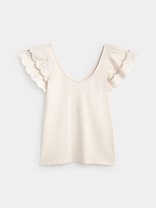 CAMISETA VOLANTE CANALE Hielo