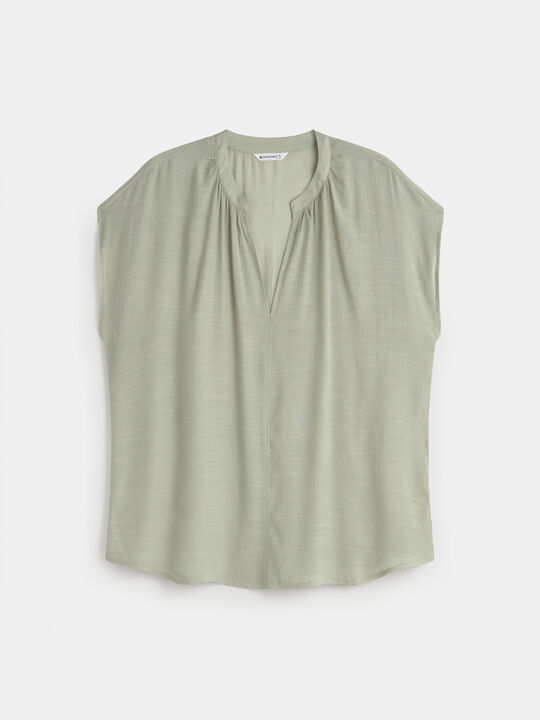 Blusa rústica Verde Agua image number null