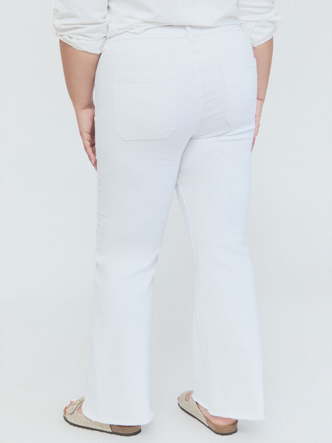 VAQUERO DETALLE BOLSILLOS Blanco Optico