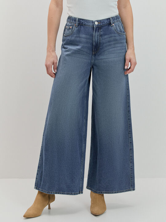 SUPER WIDE LEG GOMA Dark blue image number null