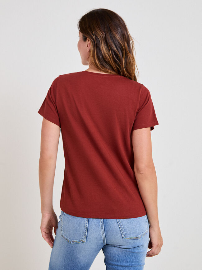 CAMISETA JARRONES BRILLANTES Chocolate