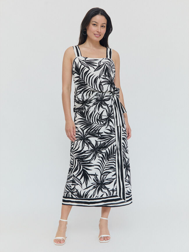TOP TIRANTE ANCHO Negro