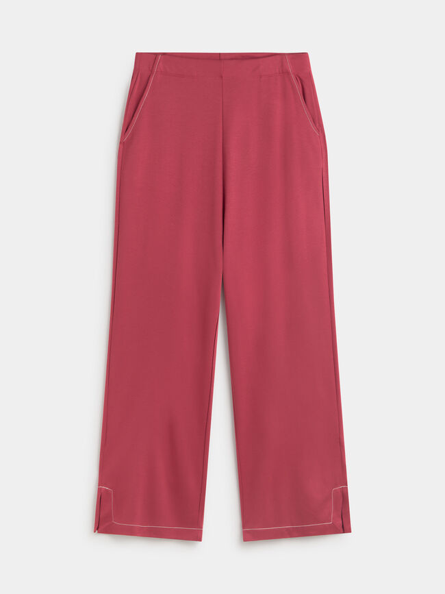 PANTALON ABERTURAS Rojo Cabaret