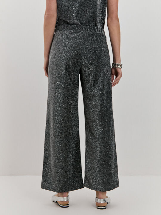PANTALON BRILLO DETALLE Plata image number null