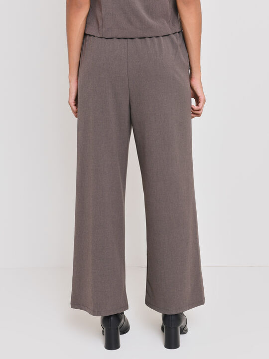 PANTAL&Oacute;N PALAZZO Gris V/oscuro image number null