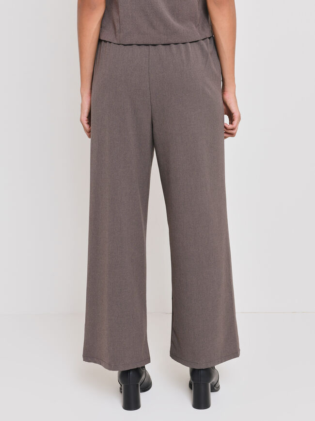 PANTAL&Oacute;N PALAZZO Gris V/oscuro