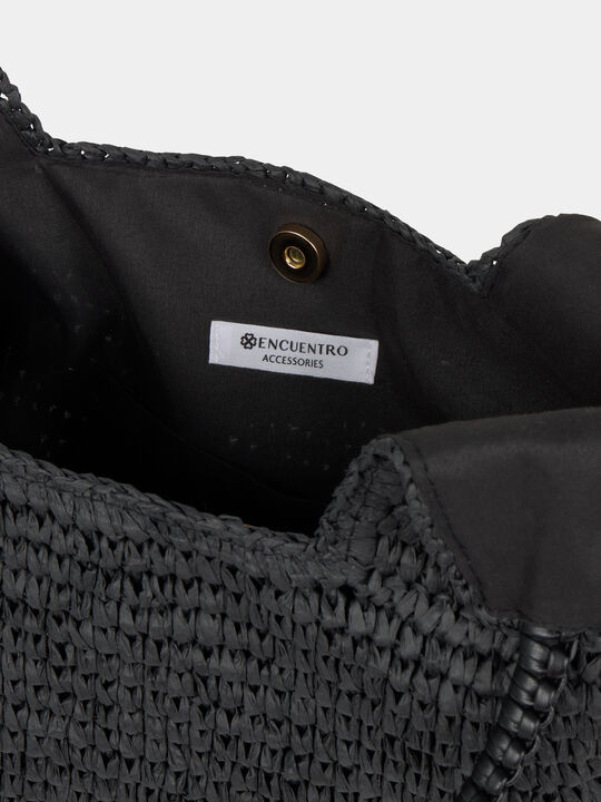 BOLSO GRANDE BIMATERIA Negro image number null