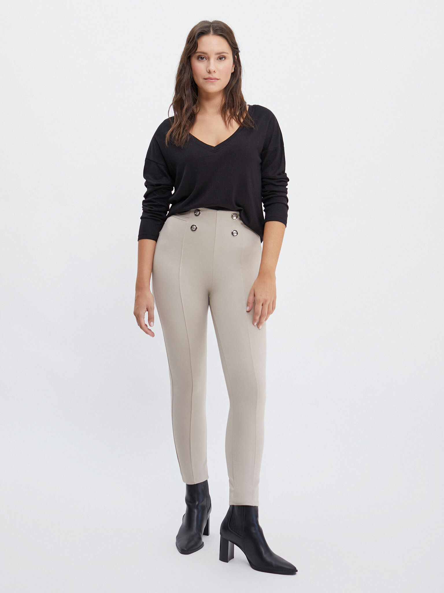 Pantalones vaqueros punto clearance roma