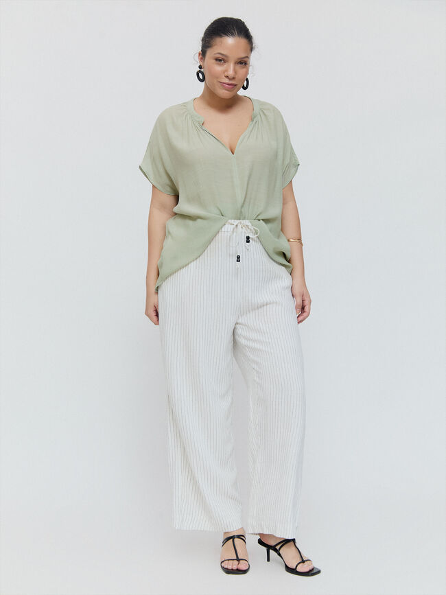 Blusa rústica Verde Agua