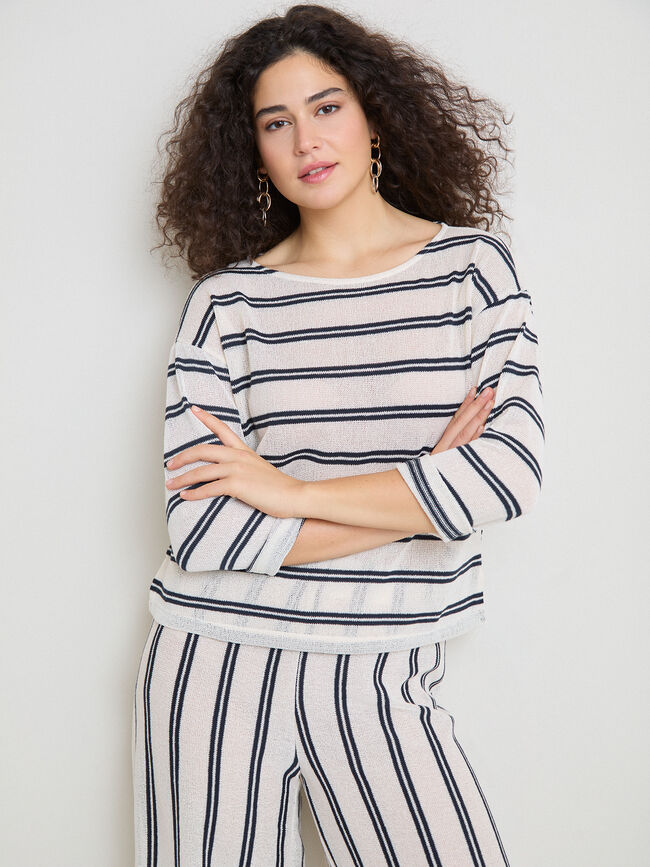 JERSEY  LISTADO Azul Marino