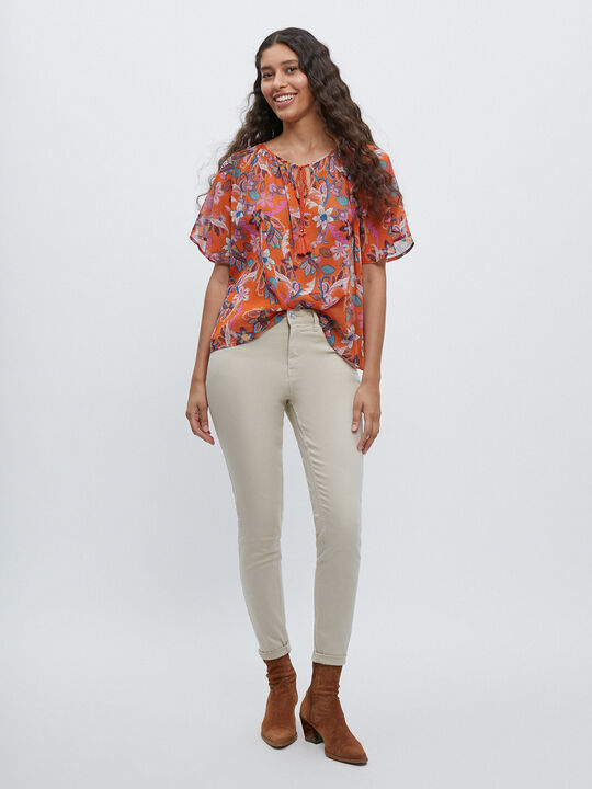 blusa manga corta Azafran 2 image number null